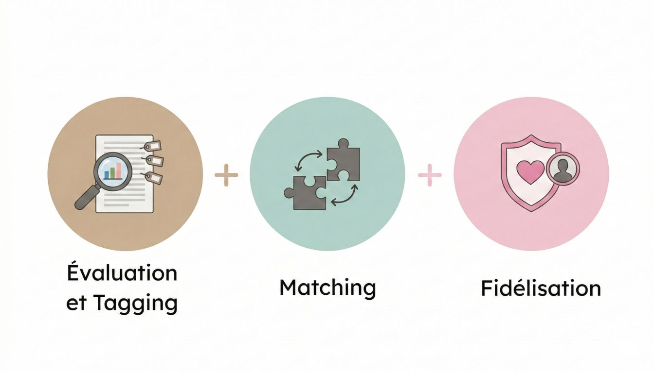 Évaluation – Tagging – Matching – Fidélisation Évaluation, tagging, matching et fidélisation